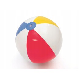Spalvingas pripučiamas kamuolys paplūdimiui ir baseinui vaikams, dydis 51 cm, bestway