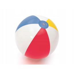 Spalvingas pripučiamas kamuolys paplūdimiui ir baseinui vaikams, dydis 51 cm, bestway