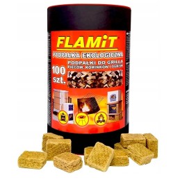 Pilkas ekologiškas kūrenimas, 100 kubelių