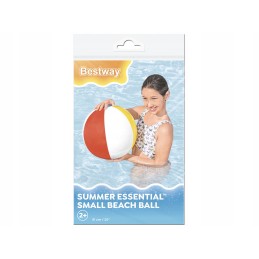 Spalvingas pripučiamas kamuolys paplūdimiui ir baseinui vaikams, dydis 51 cm, bestway