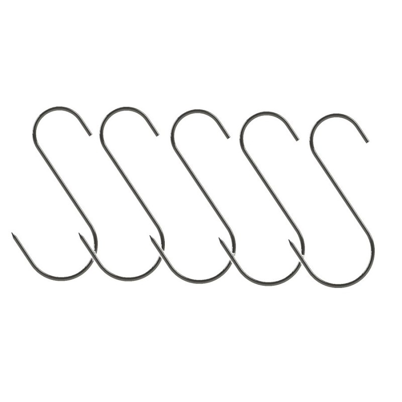 Rūkyklos kabliukai - tradiciniai, 5 vnt.