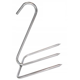 Kabliukas vištai vištai, trys peiliukai, 5 mm