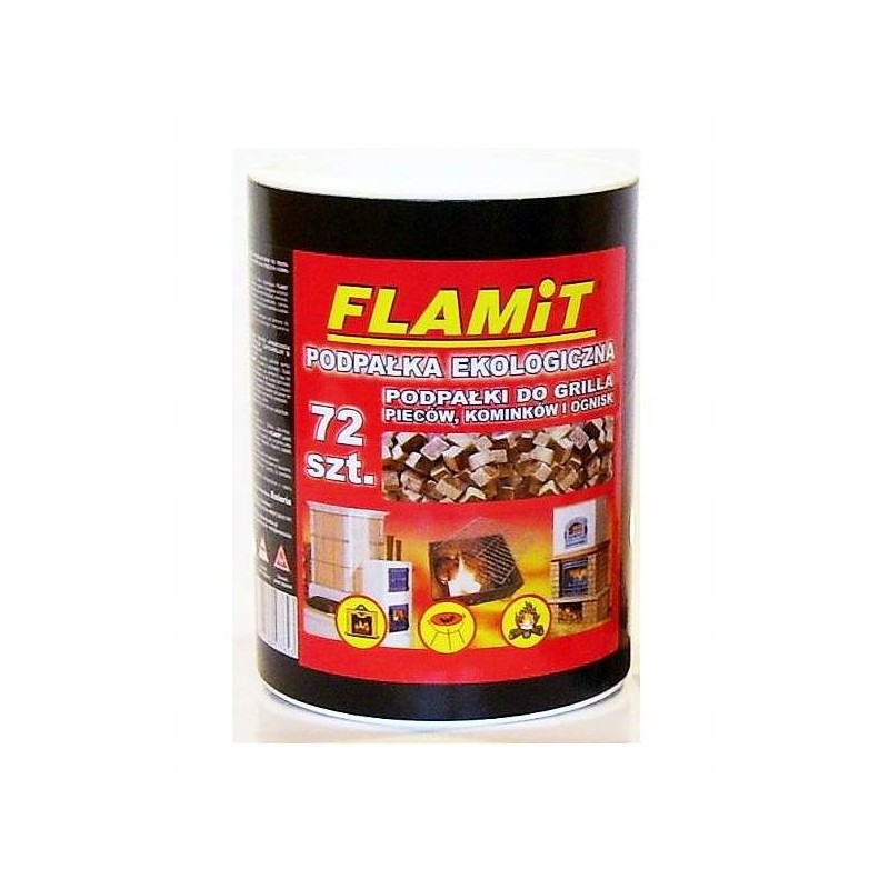 Fire starter for grill, stove, fireplace, 72 pcs. Flamit tube