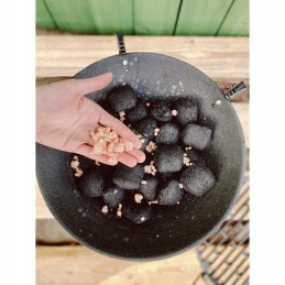 Ugnies užvedimas židinio grilio krosnelei 100 eco pure fire 0 1kg eco