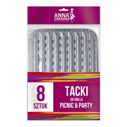 Conf grilio padėklas 8 vnt