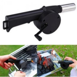 Rankinis pūstuvas židinio krosnelės griliui