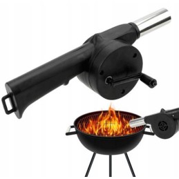 Rankinis pūstuvas židinio krosnelės griliui