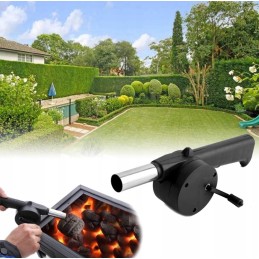 Rankinis pūstuvas židinio krosnelės griliui