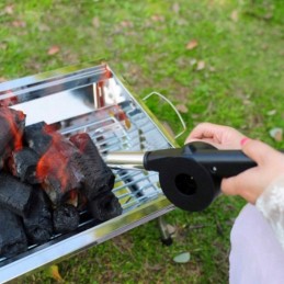 Rankinis pūstuvas židinio krosnelės griliui