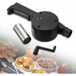 Rankinis pūstuvas židinio krosnelės griliui