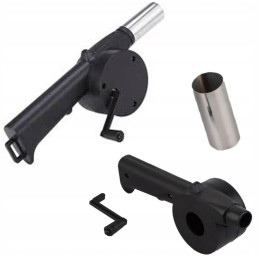 Rankinis pūstuvas židinio krosnelės griliui