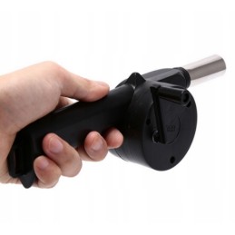 Rankinis pūstuvas židinio krosnelės griliui