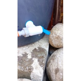 Prijungimas prie vandens rezervuaro, kištukas 3-4 gz žarnai