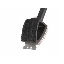 Vielinis šepetys su grandikliu ir kempine 3in1 – grotelių valymui