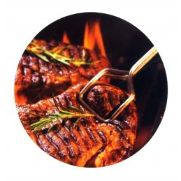 Grilio žnyplės, nerūdijančio plieno virtuviniai nagai, grilis, 27 cm