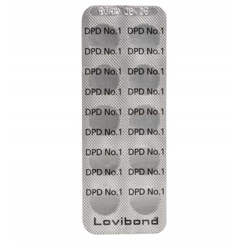 DPD 1 lovibond chloro testerio tabletės 10 vnt