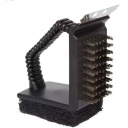 Grilio valymo šepetys su rankena BBQ laikas