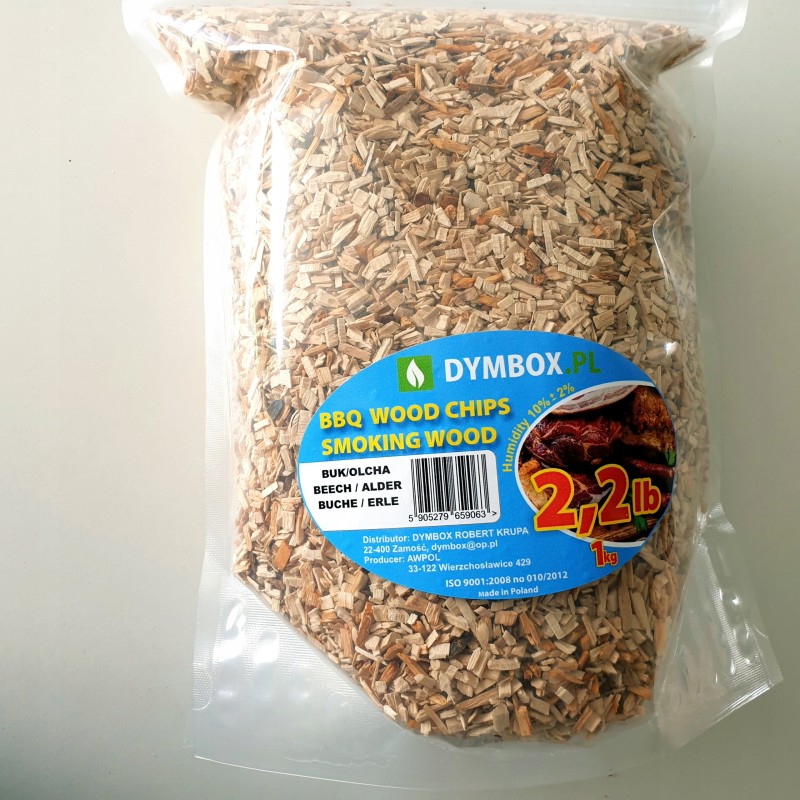 Dymbox rūkykla pjauna buko alksnį 1 kg