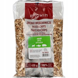 Medienos skiedros rūkymui/kepimui ant grotelių, obelis, 450 g, 8 klasė