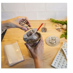 Biowin kumpio gaminimo maišeliai 32x16 cm 20 vnt