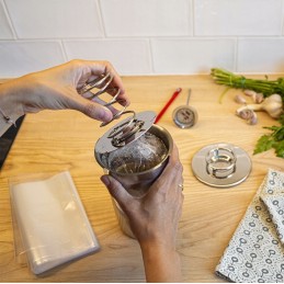 Plastikiniai maišeliai kumpio gamintojui - 20 vnt.