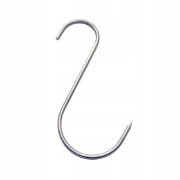 Asimetriškas rūkymo kabliukas, S tipas, 10 cm, 5 vnt