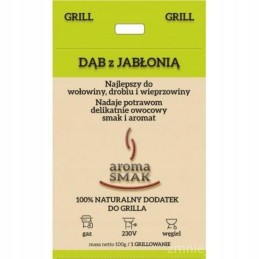 Granuliuotas ąžuolas su obuolių aromatu ir skoniu