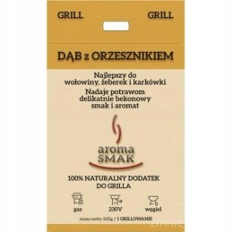 Ąžuolo granulės su hikorio aromatu ir skoniu