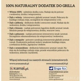 Ąžuolo granulės su hikorio aromatu ir skoniu