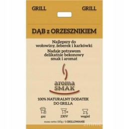 Ąžuolo granulės su hikorio aromatu ir skoniu