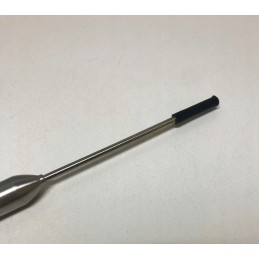 Rudos spalvos mėsos auskaras