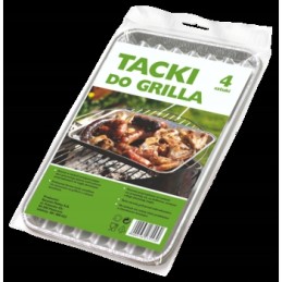 Grosik grilio padėklas | 4 vnt.