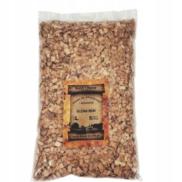 Super dūminės medienos drožlės rūkymui, alksnio, buko, l dydis 5 litrai