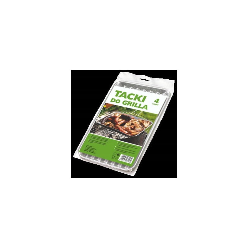 Grosik grilio padėklai 4 vnt