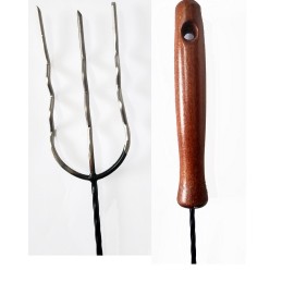 Židinio šakės 3 dantukų šakutė 120cm profi