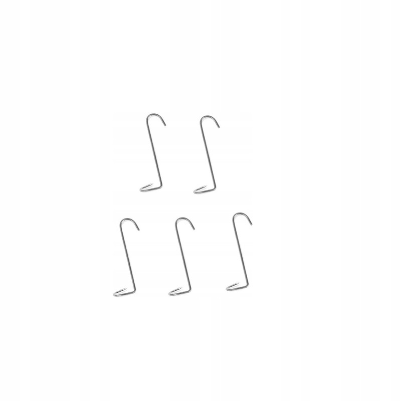 Įsukamas žuvies rūkymo kabliukas, 5 vnt