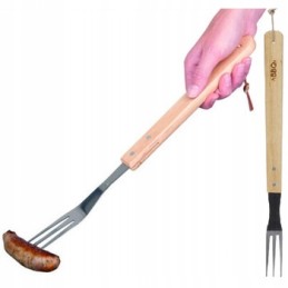 Šakutė 46 cm su medine rankena