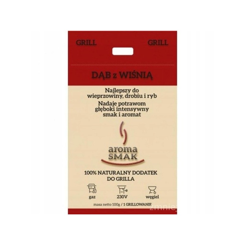 Ąžuolo granulės su vyšnių aromato skoniu