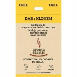 Granuliuotas ąžuolas su klevo aromatu ir skoniu