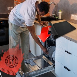 Tefloninio kilimėlio grilio kilimėlis kepimui daugkartinio naudojimo bbq padėklas 4 vnt