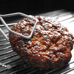 Grilio žnyplės, virtuviniai nagai, 27 cm, tvirto plieno, mėsos žirklės