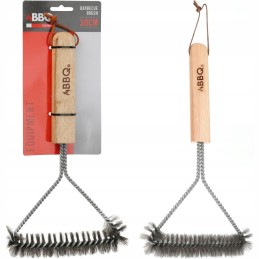 Vielinio grilio šepetys BBQ linija 30 x 14 cm