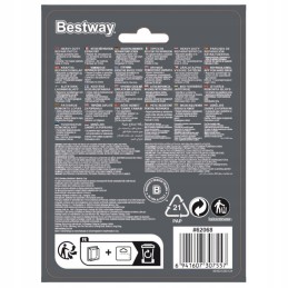 Lipnūs remontiniai pleistrai baseino čiužiniams, 10 vnt, bestway 62068