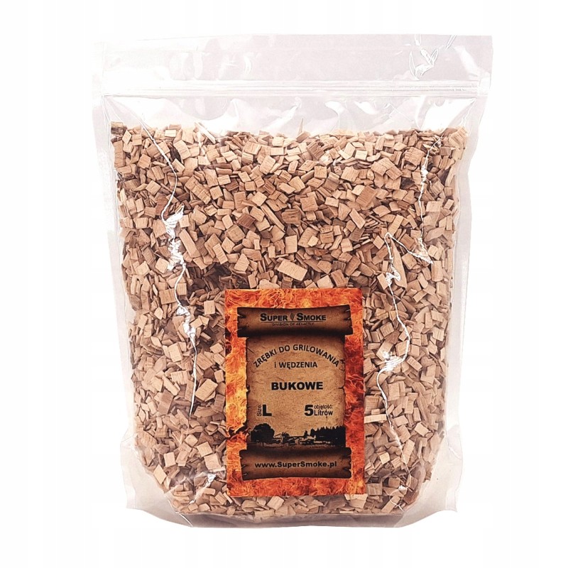 Supersmoke rūkymo traškučiai buko dydis: l 5 litrų doypack