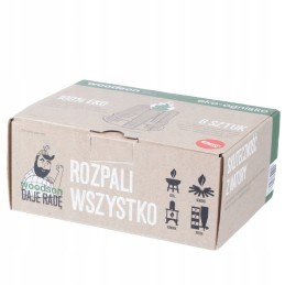 Eco bonfire Woodson 6 vnt išgyvenimo grilis laužo starteris