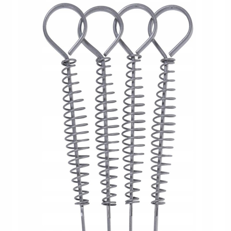 Plieniniai iešmeliai, skirti grilio iešmams 4