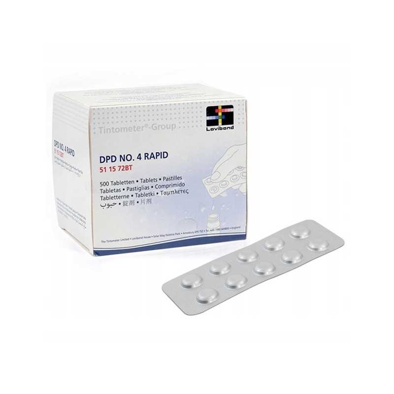 Aktyvaus deguonies testerio tabletės dpd4 x 10 vnt