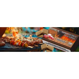 ✅200x kepsninės kūrenimo kubeliai, veiksmingi židinio krosnelėje, ekologiškas kūrenimas