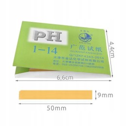 Litmus paper for measuring pH 80 pcs.
