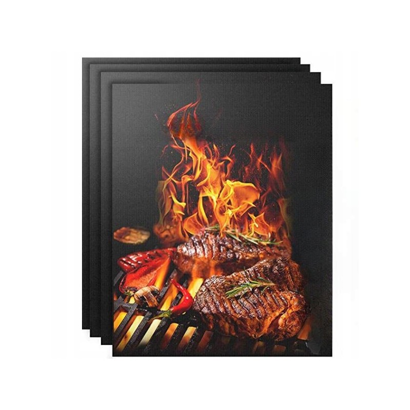 4 x tefloninis kilimėlis orkaitės griliui ir kepimui